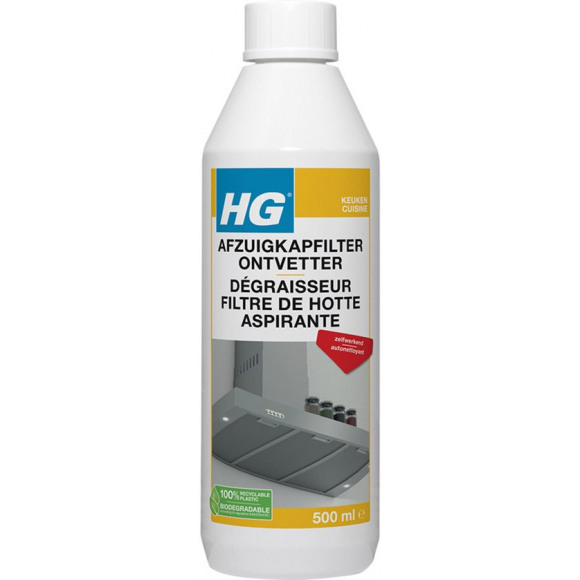 Hg HG Afzuigkapfilter Ontvetter 500 ML
