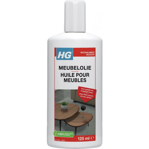 Hg HG Verzorgende Meubelolie Eik/Mahonie/Kersen 140 ML