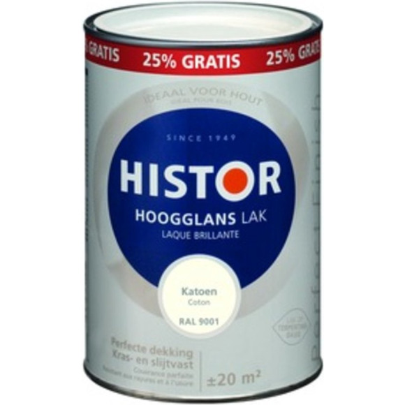 Histor Histor P.F. ZG + 25% Katoen 1,25L 1,25 L