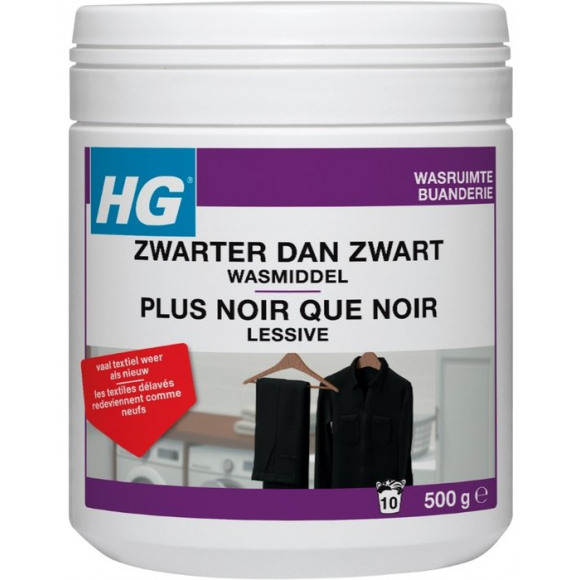 Hg HG Zwarter Dan Zwart Wasmiddel 500 GR