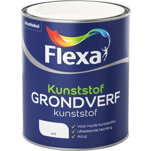 Flexa Flexa Kunststof Grondverf Wit Wit 750 ML