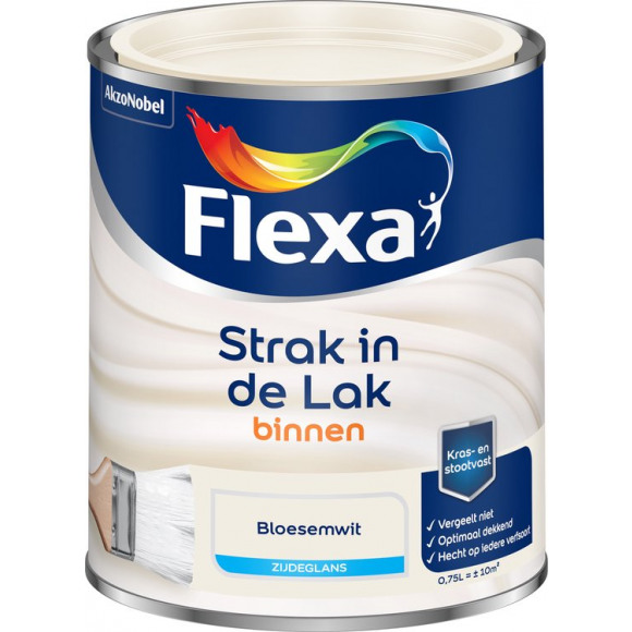 Flexa Flexa Strak In De Lak Alkyd Zijdeglans Bloesemwit 1024 1024