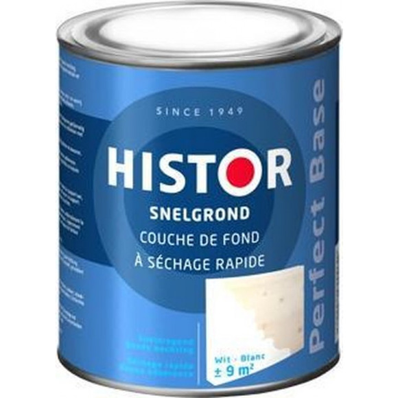 Histor Histor perfect base 7000 snelgrond wit 0,75l 750 ML