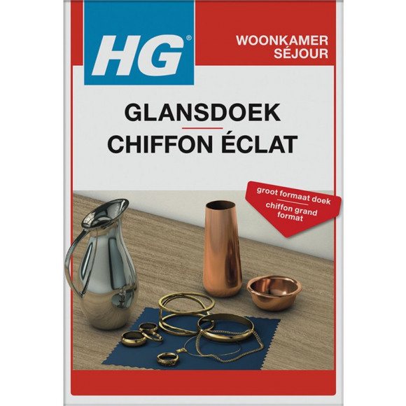 Hg HG Zilver Glansdoek