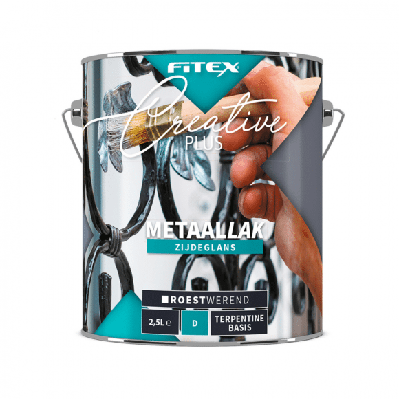 Fitex Creative+ Metaallak Zijdeglans D 2,5 liter 2,50 L