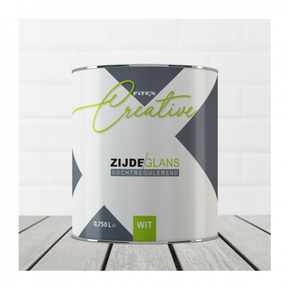 Fitex Creative Zijdeglans Vochtregulerend Wit 750 ML