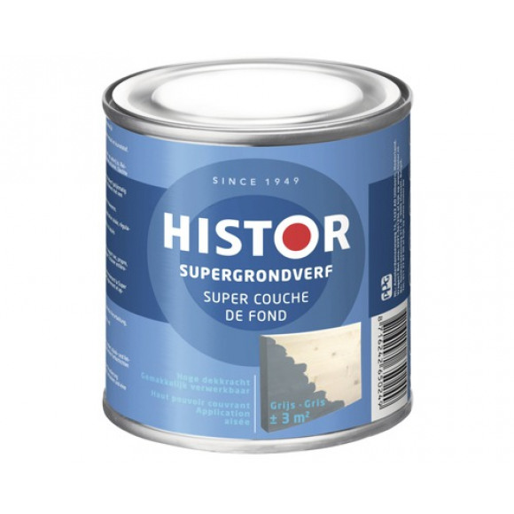 Histor Histor P.B Supergrondverf grijs
