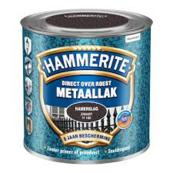 Hammerite Hammerite Metaallak Hamerslag Zwart