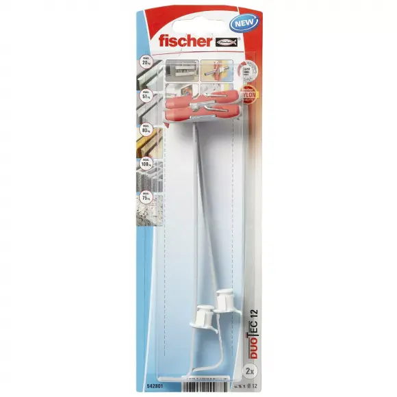 Fischer Fischer DuoTec Hollewandplug met bolkopschroef