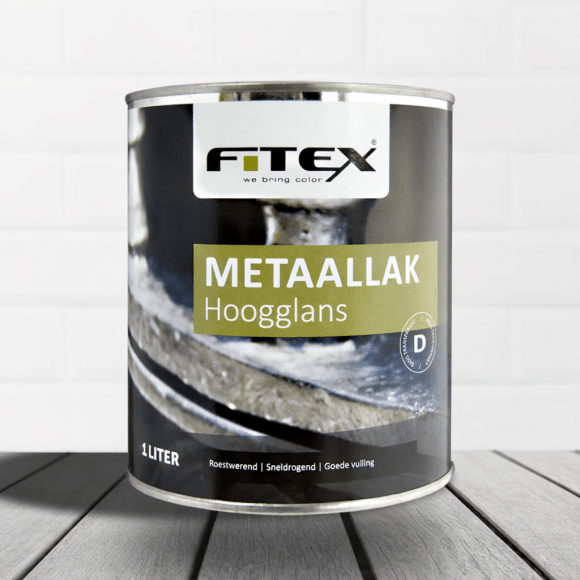 Fitex Fitex Metaallak Hoogglans 1 liter 1,00 L