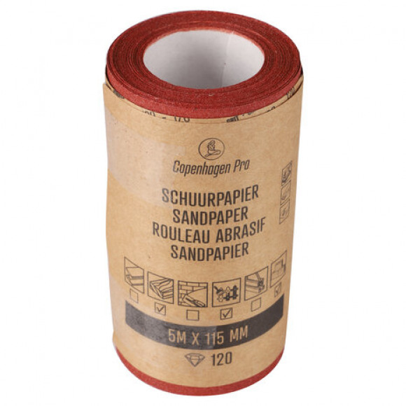 Copenhagen CH Pro schuurrol droog K120 115mmx5m 115 MM X 5 M