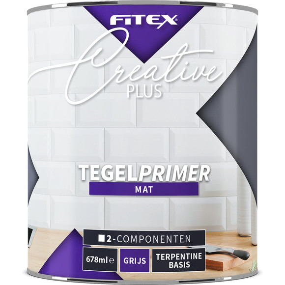 Fitex Fitex Creative+ Tegel Primer 2-componenten grijs