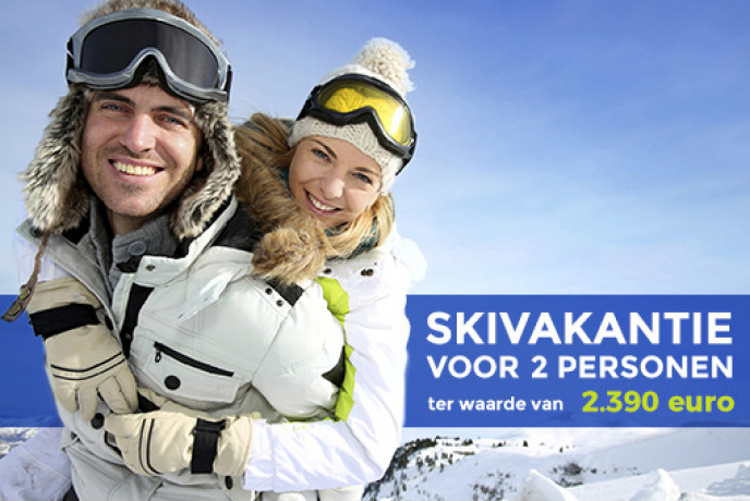 Win skivakantie Sportline Win skivakantie voor 2 personen