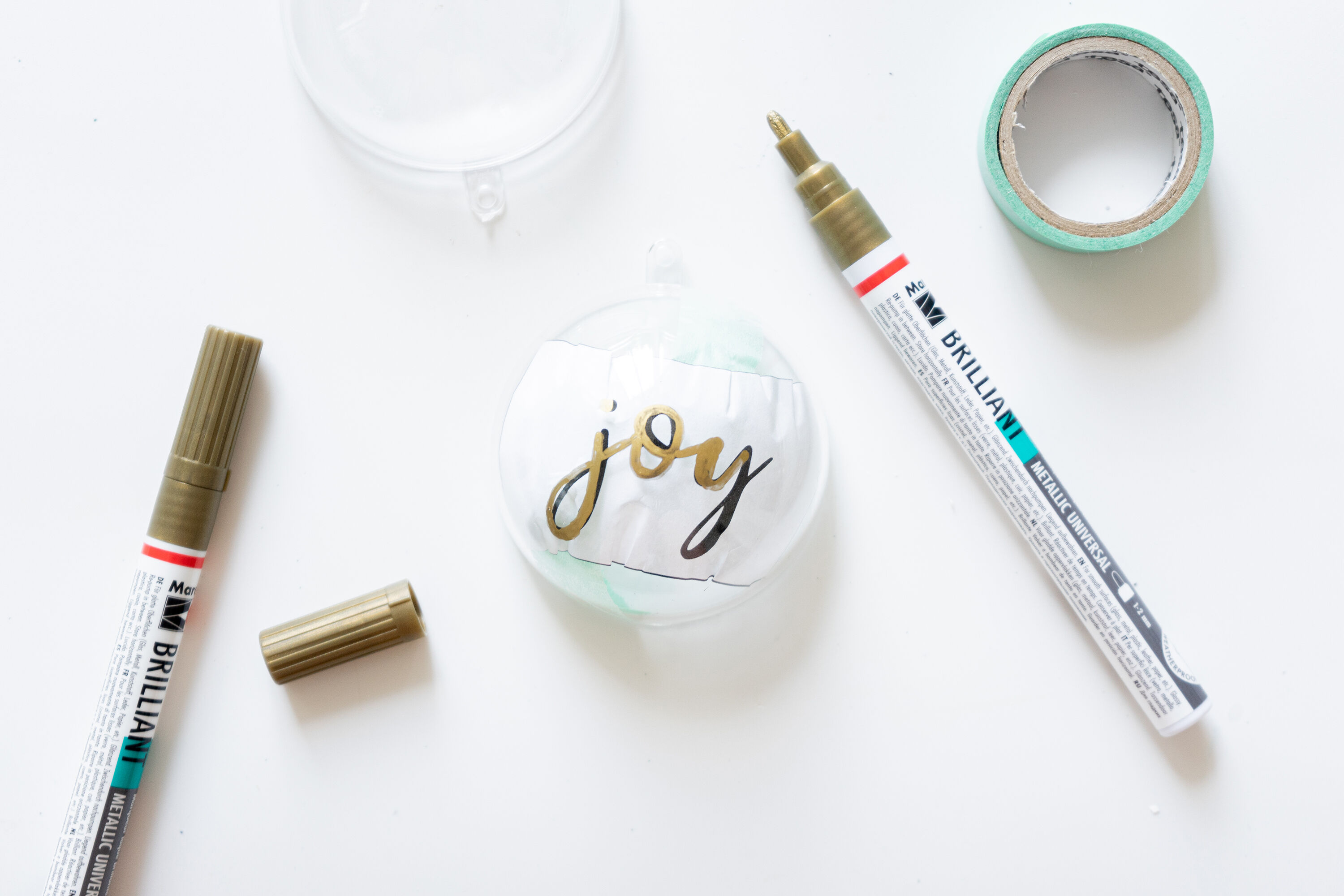 diy boules de noël étape 2