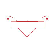 Technique de pliage coeur