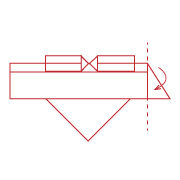 Technique de pliage coeur