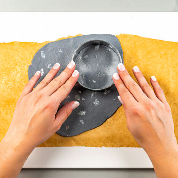 diy onderztters van fimo stap 4