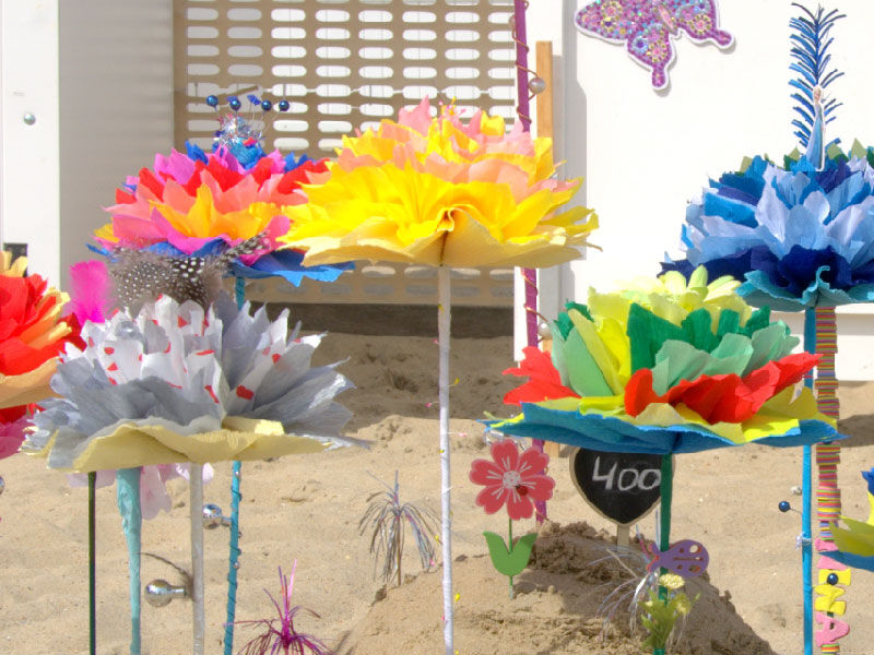 Confectionner Des Fleurs De Plage Ava