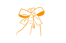 Nouer le noeud plat étape 3