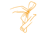 Strikken de vierlussige platstrik stap 2 Strikken de vierlussige platstrik stap 2