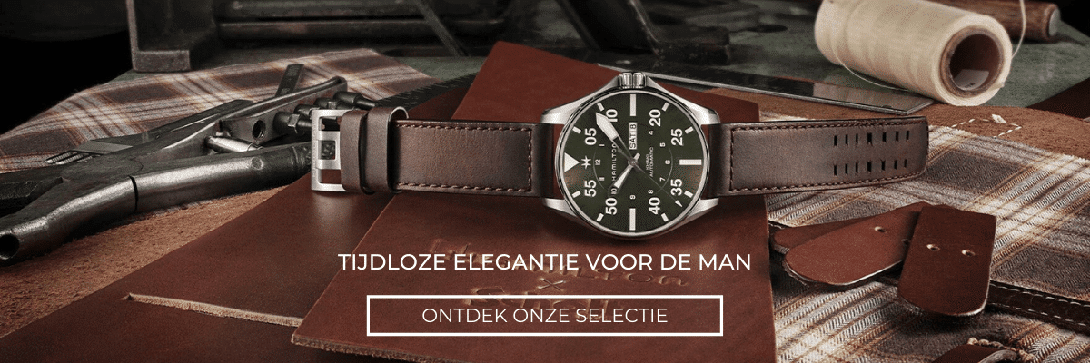 Hamilton heren horloge - Ruimste aanbod | Versato Juweliers