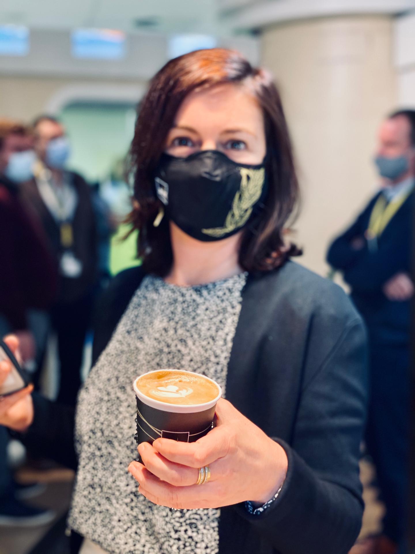 Take Away koffie van JAVA Koffie in Kids Health Castle in het UZ Brussel