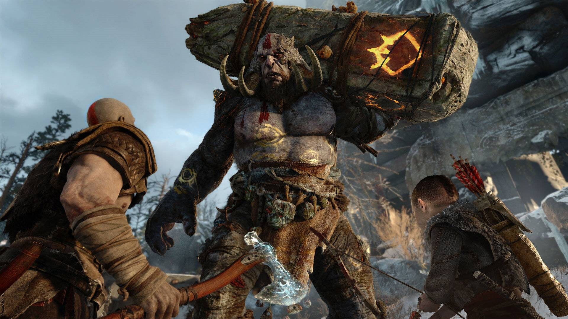 Screenshot van God of War