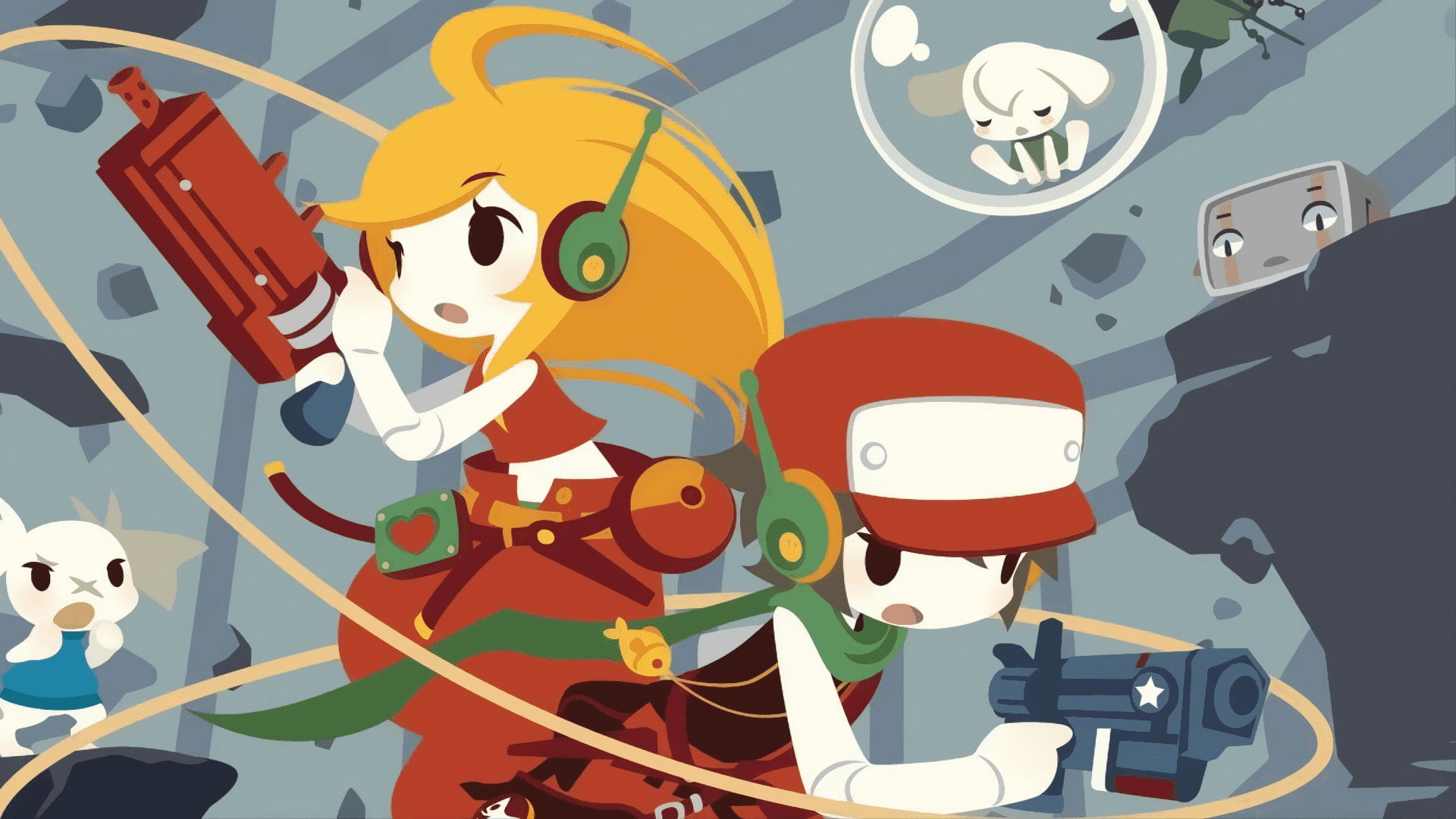 Screenshot van Cave Story