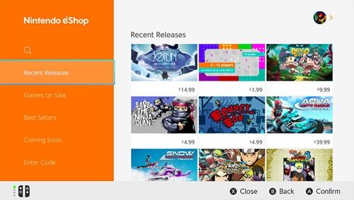 switch games nintendo eshop