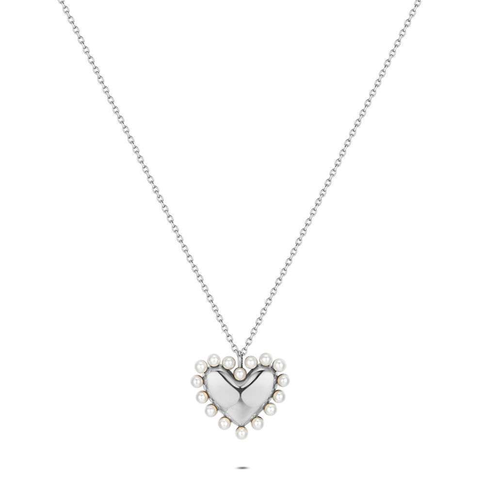 Parelketting Grote Parels 11,5‑12,5 mm – Zilveren Sluiting | Pure & Timeless