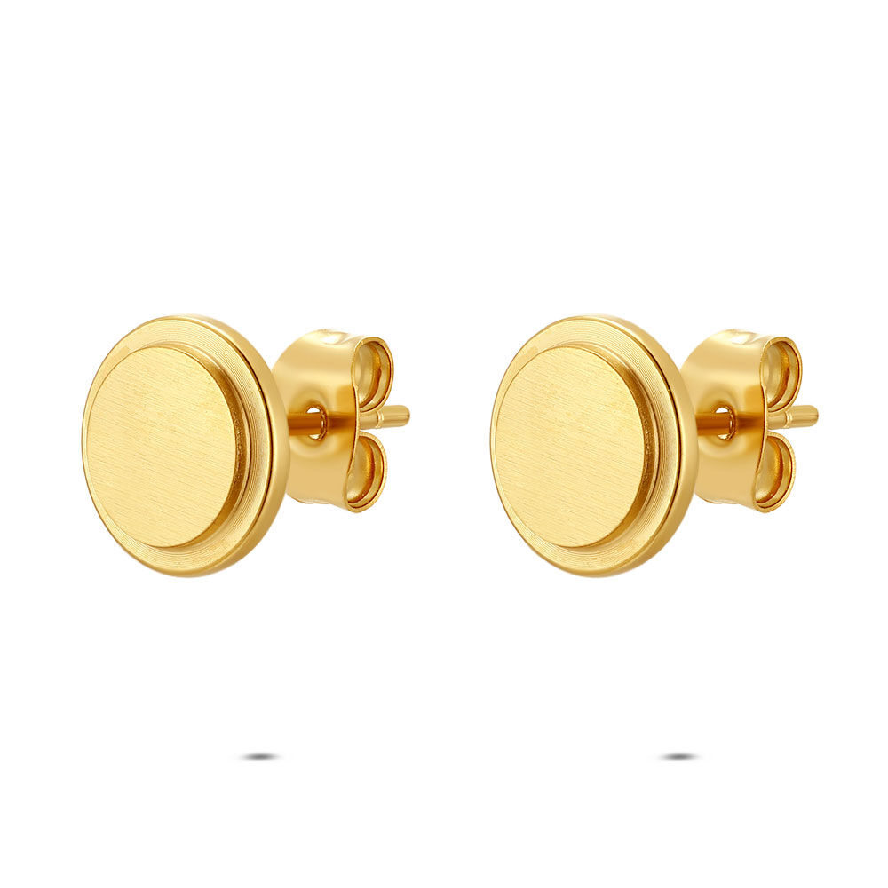 Boucles d'Oreilles Halo Femme Diamant Rond Forme Fleur 5 Carats