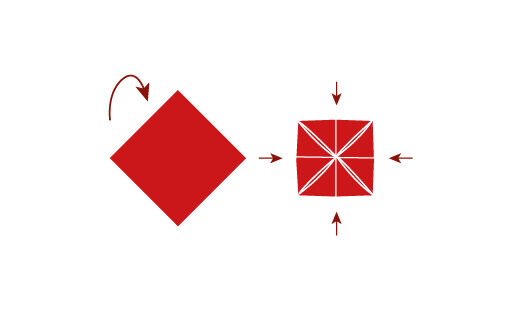 plier une étoile de noël étape 4 plier une étoile de noël étape 4