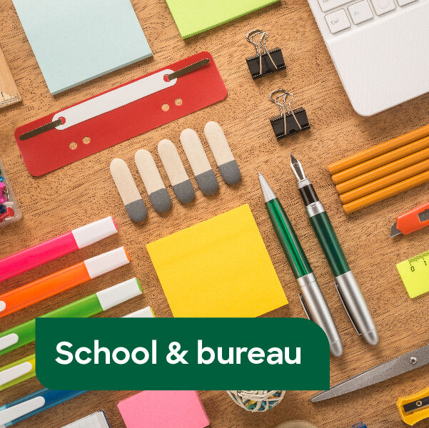alles voor school en je bureau