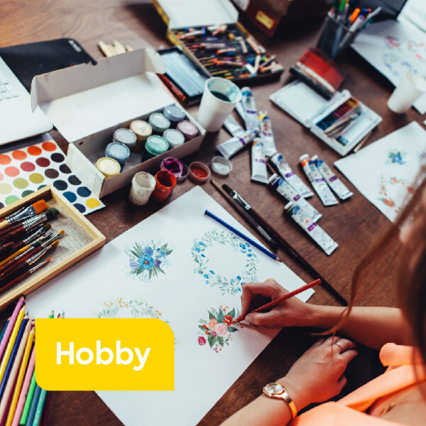 benodigdheden voor hobbytechnieken en knutselen