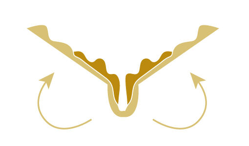 Technique de pliage oeuf de Pâques à noeud étape 4 Technique de pliage oeuf de Pâques à noeud étape 4