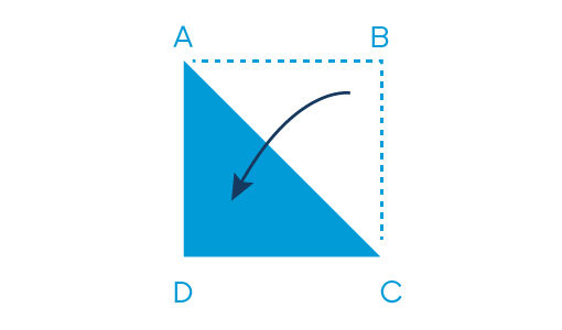Pliage pochette Sundance étape 2