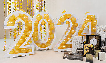 Décoration réveillon et fête fin d'année - Déco nouvel an 2024