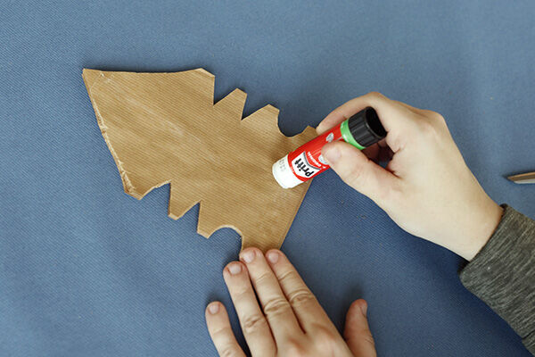 kerstwaaier maken stap 4