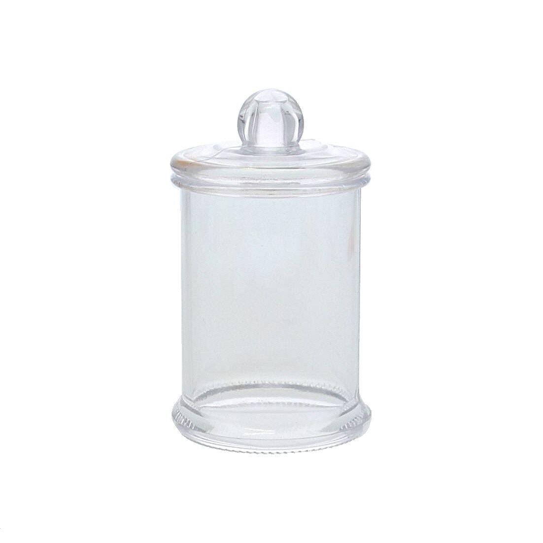 Potje Plexi Transparant H 8,5cm Ø 5cm