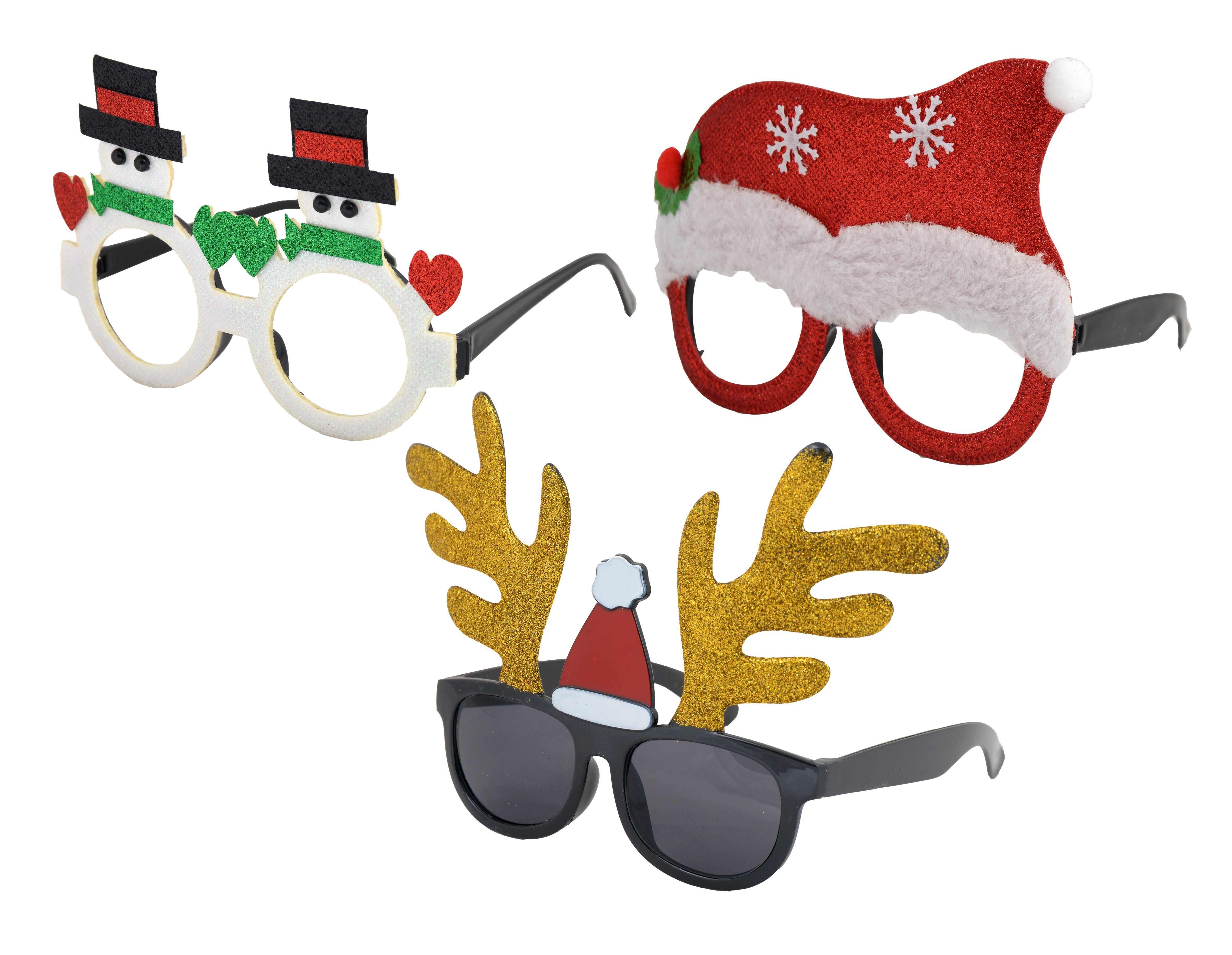 Costume Père Noël Complet - Perruque, Barbe, Bonnet, Lunettes - Pour Déguisement Et Décoration Fêtes