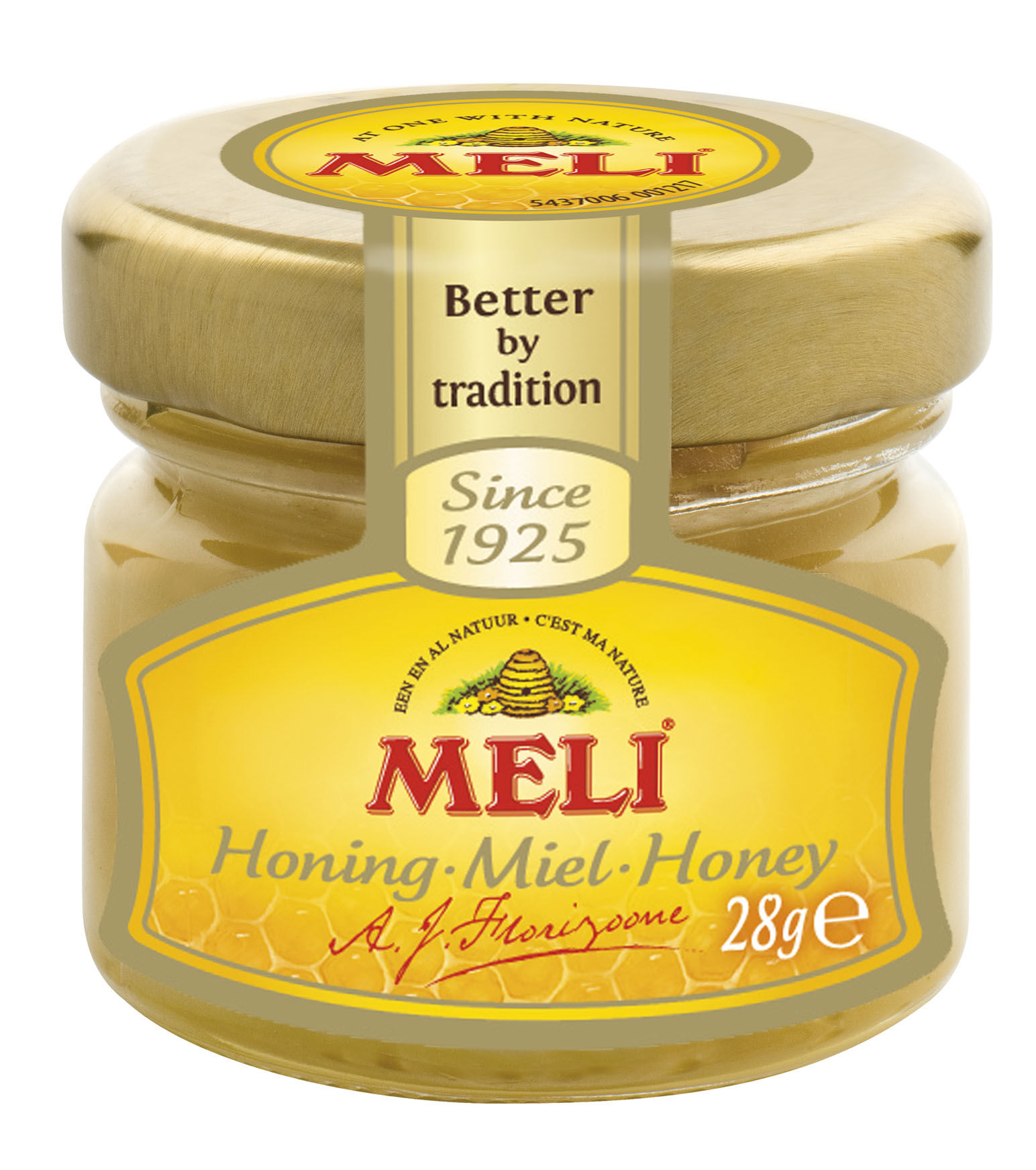 Meli Mini Honingpotje Gevuld 4x4cm 28g