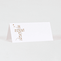 Marque place baptême croix liberty