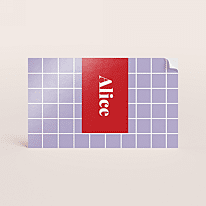 Bellenblaaswikkel colorblocking met ruitjes