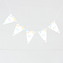 Guirlande communion Floral Pastel