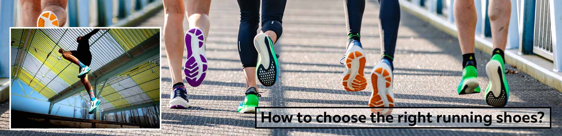 The right running shoes 