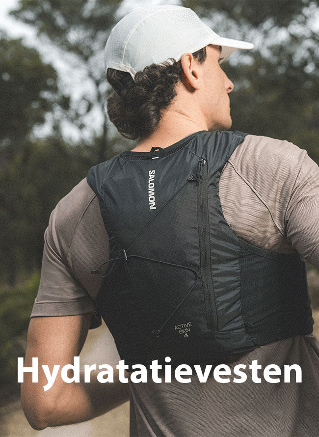 Hydratatievesten tijdens het lopen