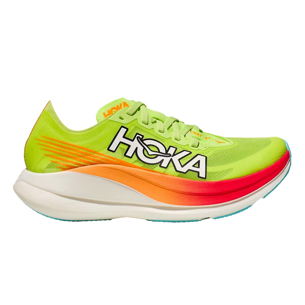 HOKA Rocket ライムグリーン/オレンジ 27cm Unisex HOKA Rocket X 2 - 1127927-LCS – =PR= Run & Walk