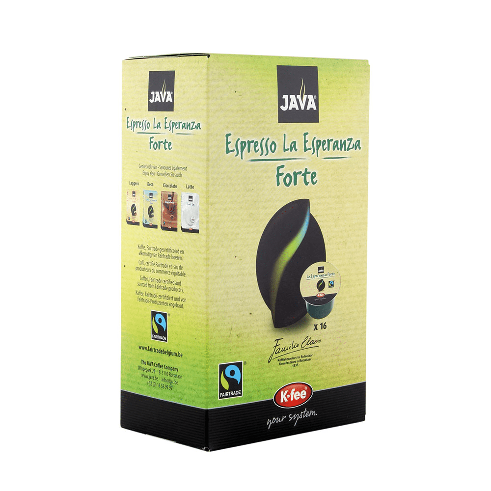 JAVA Forte capsules, verkrijgbaar online en in de JAVA shop