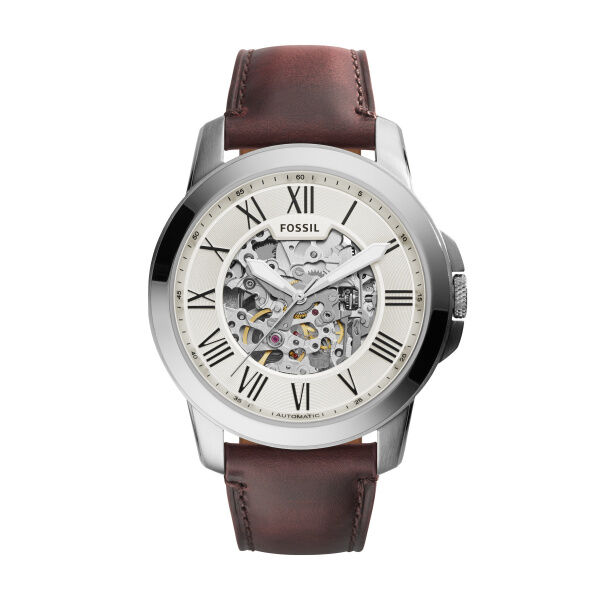 Fossil Stalen heren horloge