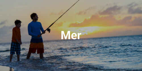 Matériel de pêche en mer